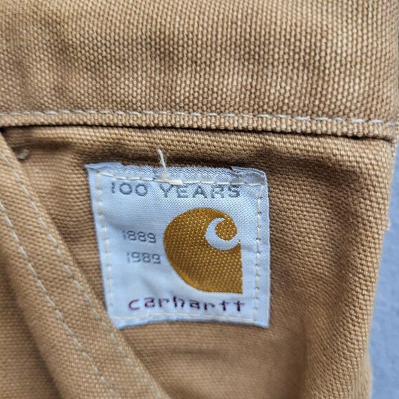 Vintage Carhartt Canvas Brush/Briar/Bird Pants Men's 44x30 1989 USA Union Made - Picture 3 of 9